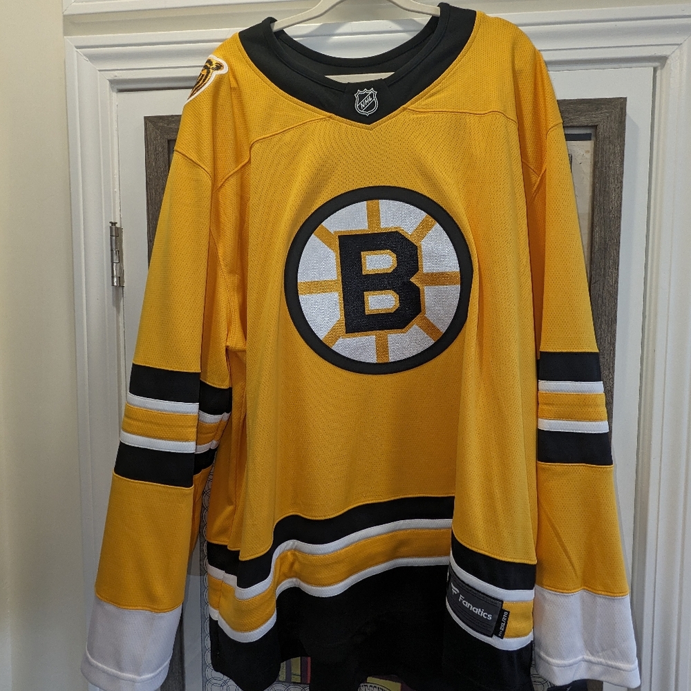 Boston Bruins Reverse Retro 1.0 Hockey Jersey XXL 2xl New with Tags!